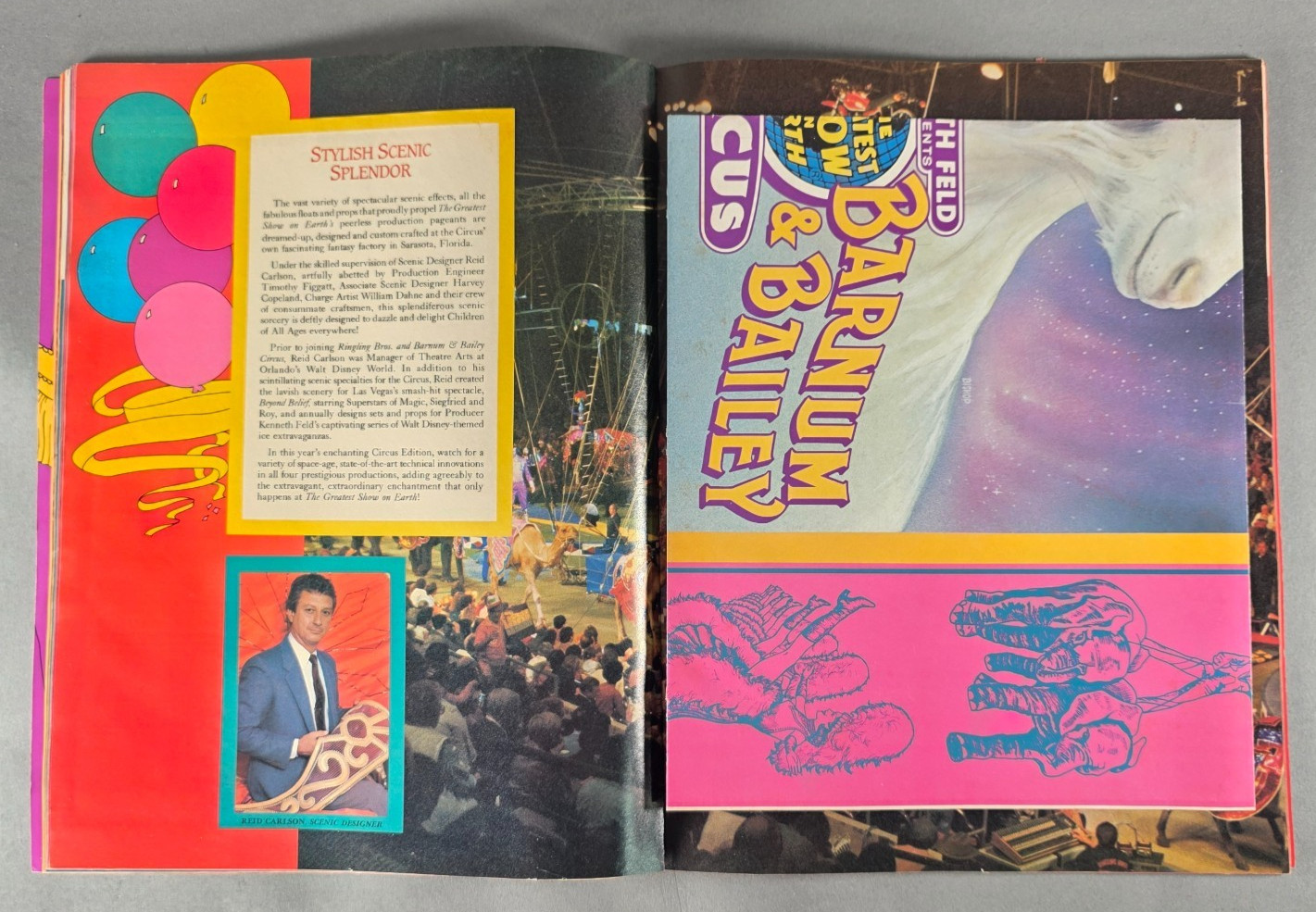 Ringling Bros Barnum & Bailey Circus 1985 115th Souvenir Program Magazine
