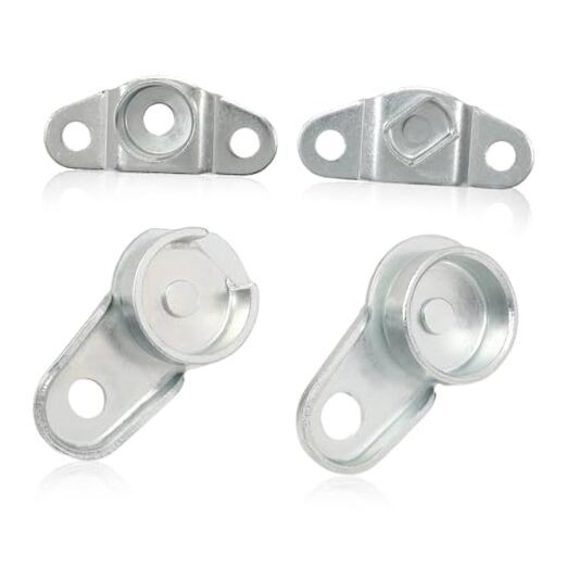 4 pcs Tailgate Hinge Bedside Hinge Compatible with S10 1994-2004, S15 1994