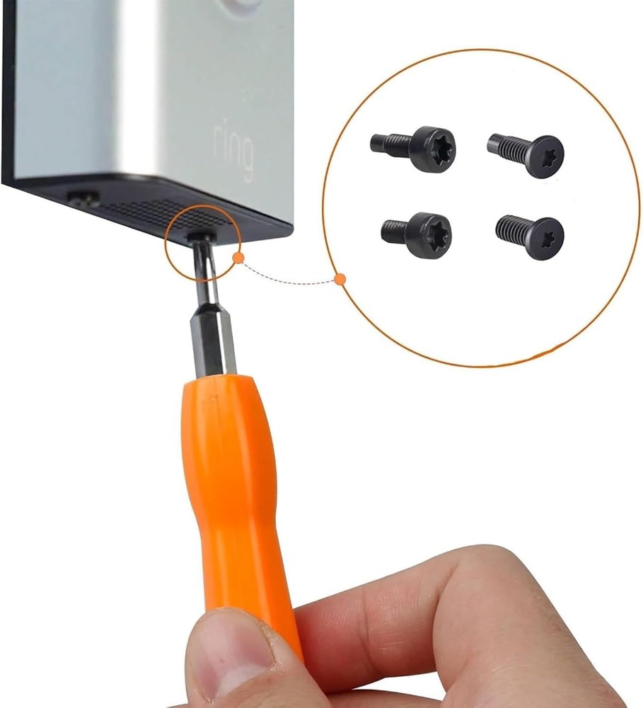 32pcs Ring Doorbell Screws Replacement Security Screws Compatible Video Doorbell