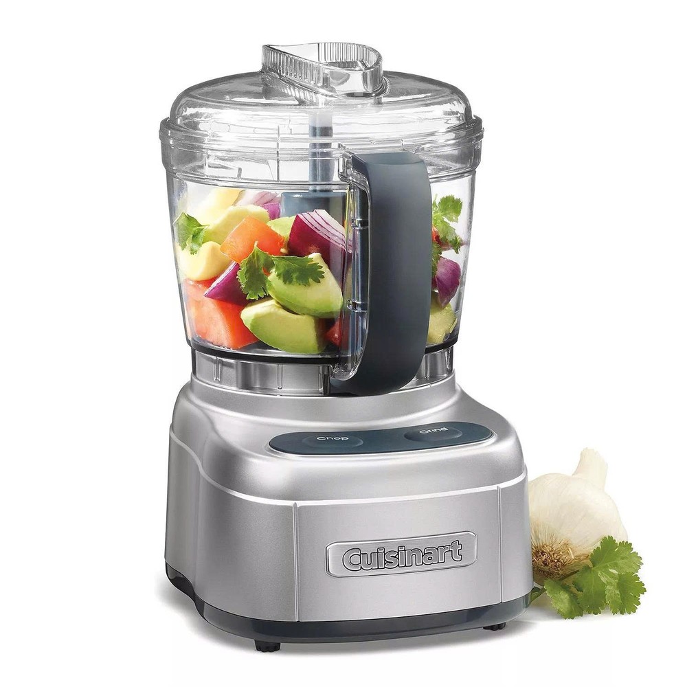 Cuisinart Elemental Collection 4-Cup Chopper & Grinder Compact Food Processor