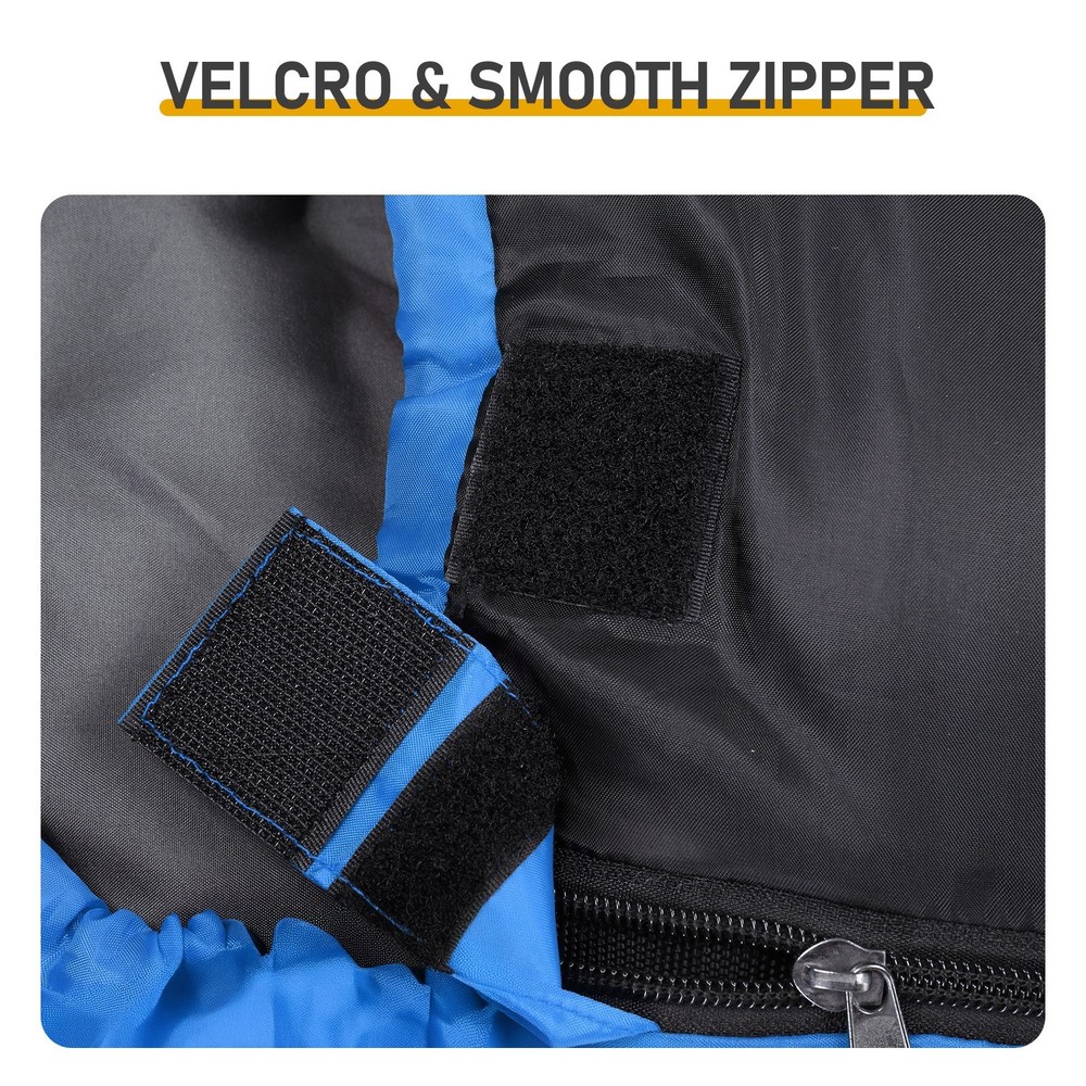 1PC Blue Lightweight Sleeping Bag for Backpacking Waterproof Compact Envelope