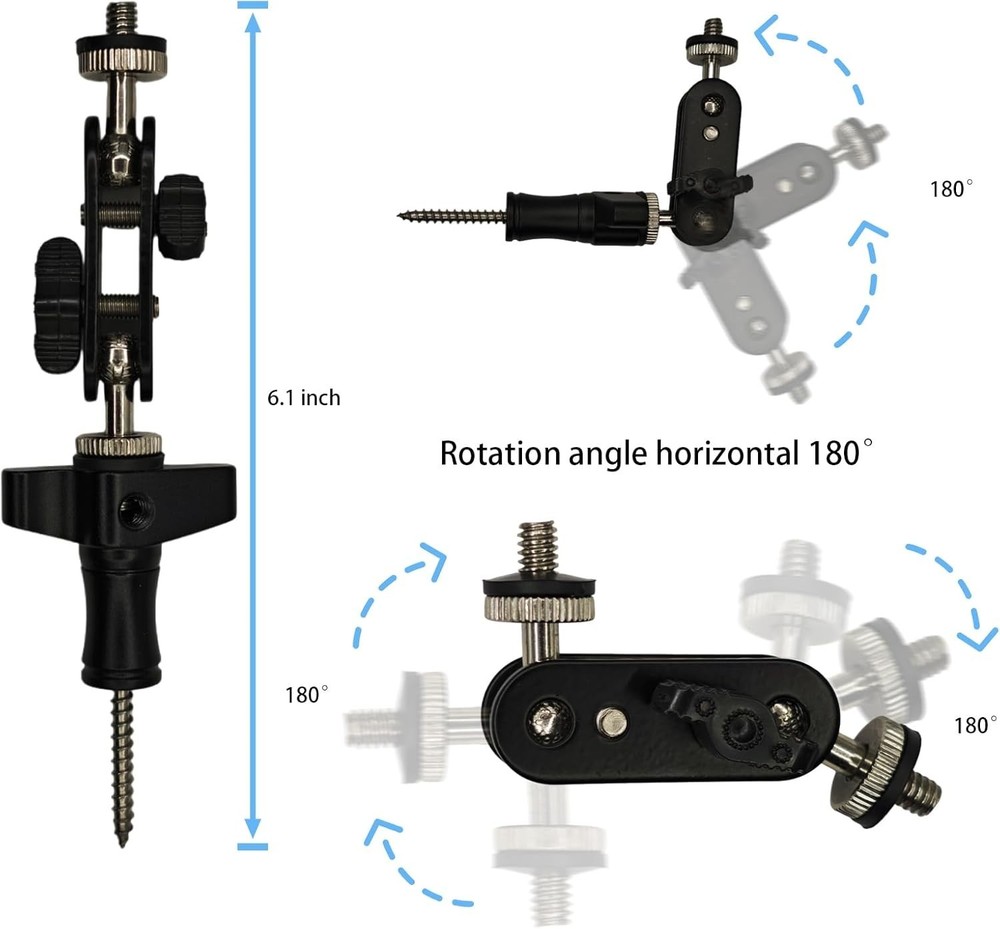 Heavy-Duty Trail Camera Mount | Adjustable Universal Tree Mount for Wildlife
