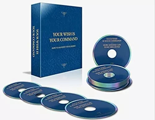 Your Wish Is Your Command 14 CD Set by Kevin Trudeau-Newest Version CRACKED CASE
