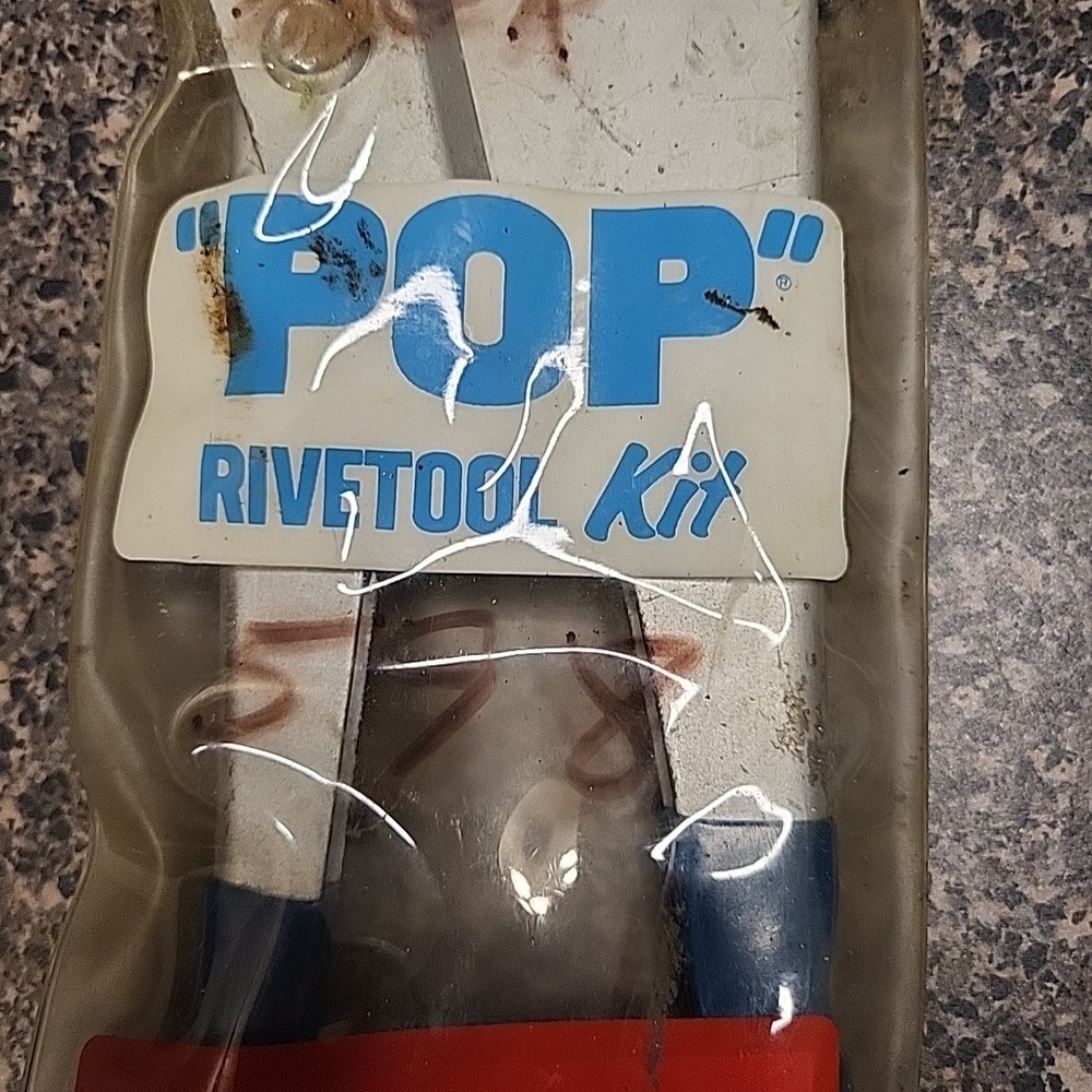 VINTAGE USM Pop Rivet Rivetool Tool Kit with Case