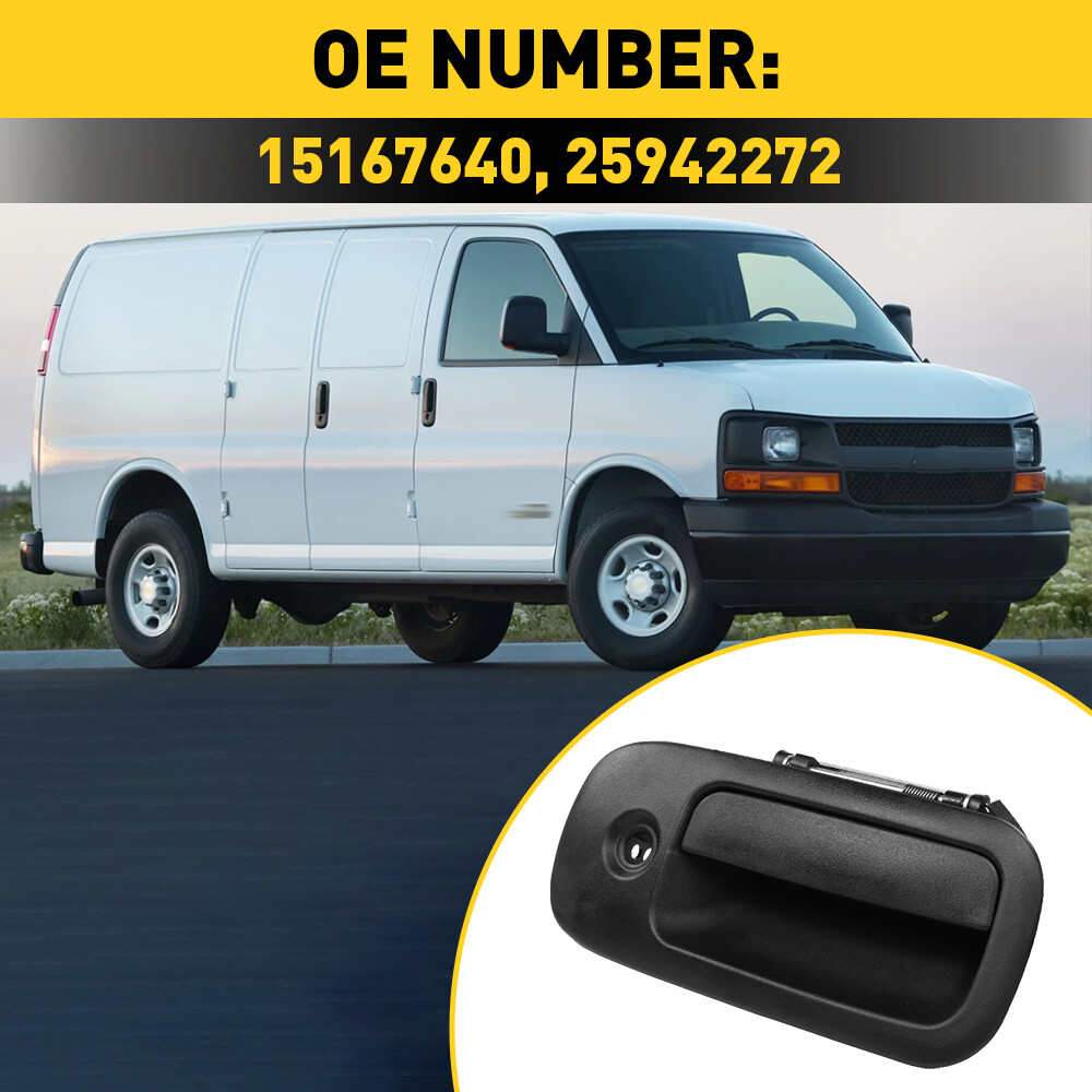 for GMC Chevy Express Van Outside Outer Exterior Door Handle Front Passenger