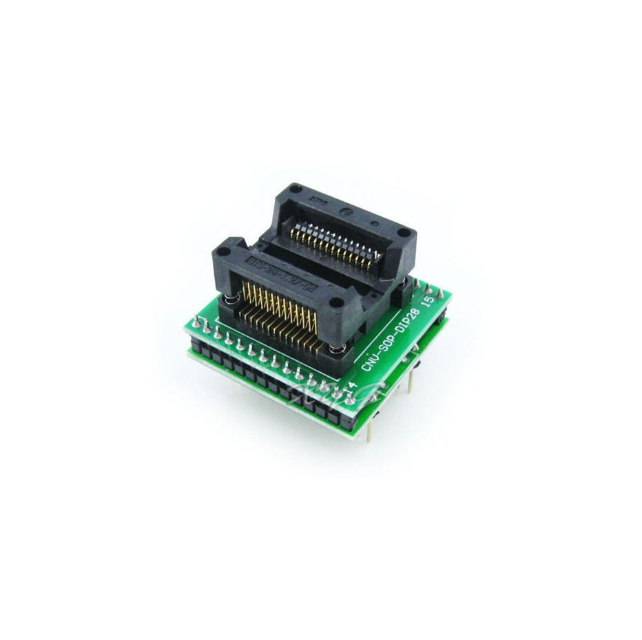 SO28 SOIC28 SOP28 to DIP28 Programmer adapter Socket Module new