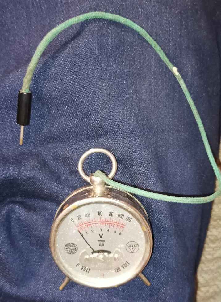 Vintage Voltmeter Ampmeter W&S F