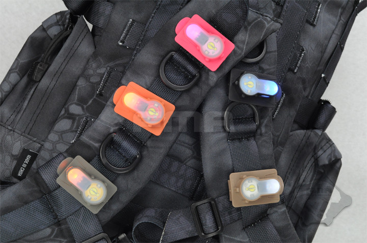 FMA S-LITE Card Button Clip-on Strobe Light for DEVGRU Vest Backpack Webbing