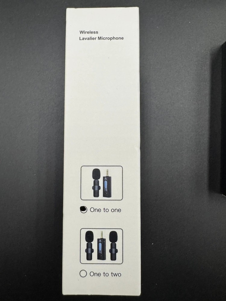 K35 | Wireless Lavalier Microphone for streaming, live shows.