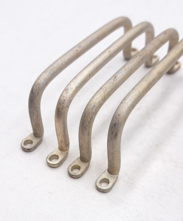 Vintage Drawer Handles Cabinet Door Old Furniture Metal Hardware Lot of 4