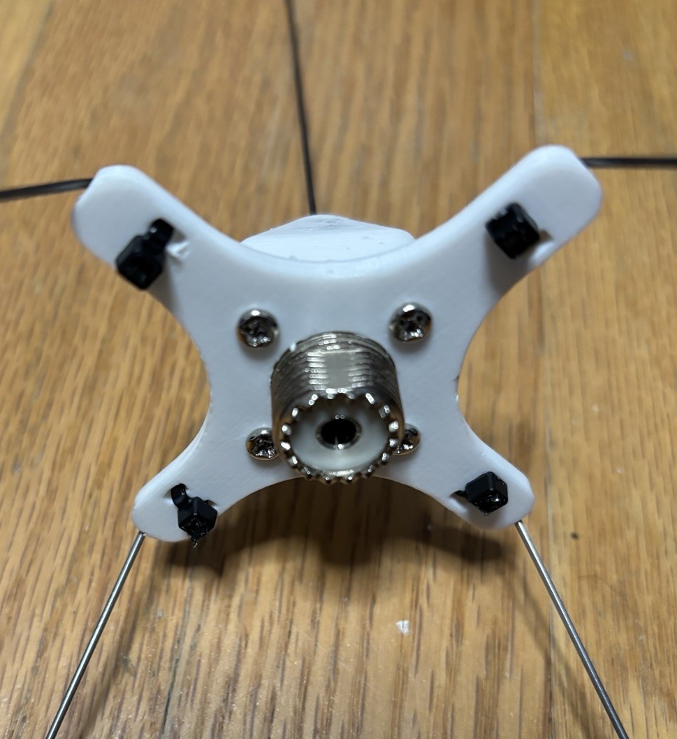 GMRS Ground Plane Radio Antenna - Indoor/Outdoor Tunable 460-470 MHz