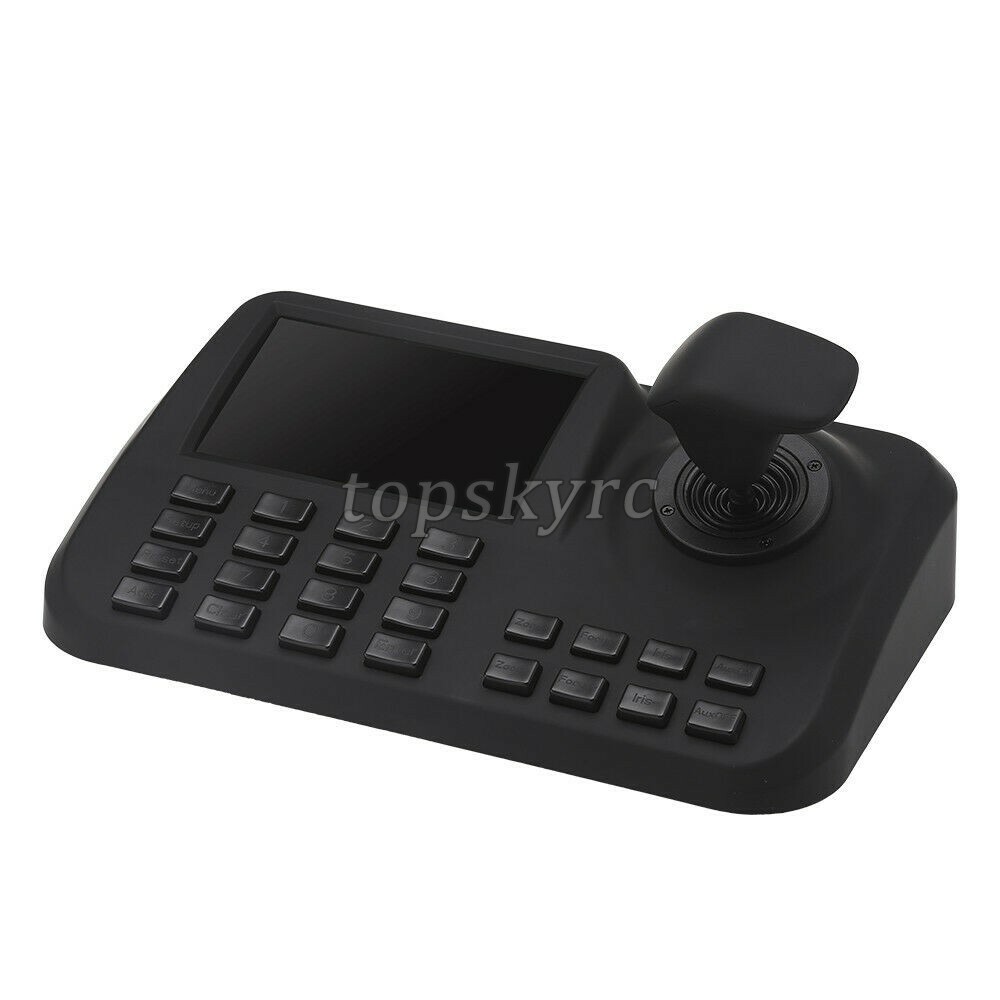 3D IP PTZ Controller CCTV PTZ Keyboard Controller Joystick w/ 5" HD LED Screen