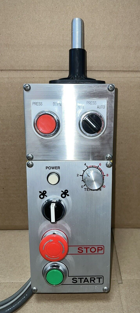 STRAPACK RQ-8P CONTROL PANEL START STOP POWER STRAPPING MACHINE PARTS