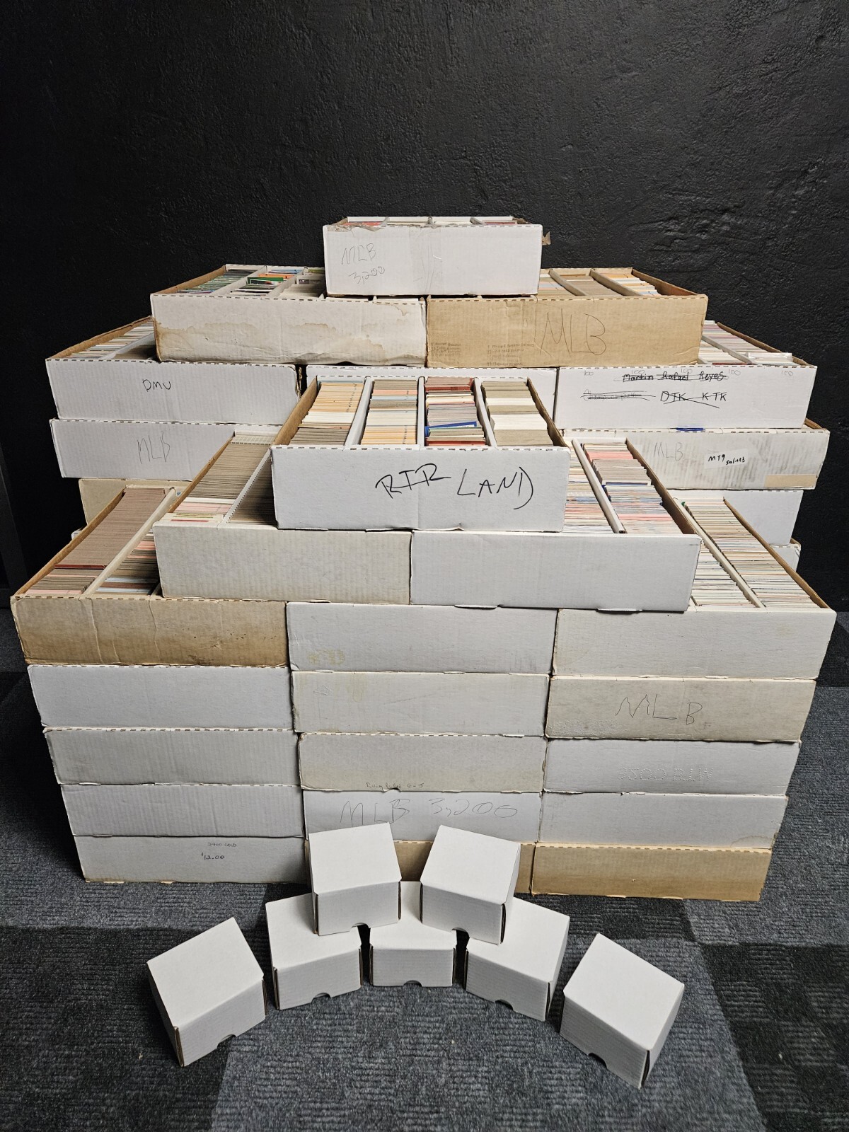 Huge Baseball Card Lot; 150 Card Lot; Possible HOF or Rookies; 70's To 2000's