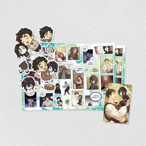 Webtoon MD [ Regas 레가스 ] Sticker Package 스티커 패키지 (OFFW207)