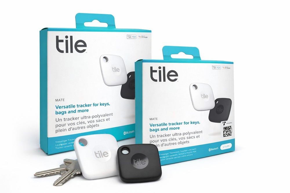 Tile Mate 2-Pack Bluetooth Tracker Key Finder iOS Android NEW SEALED