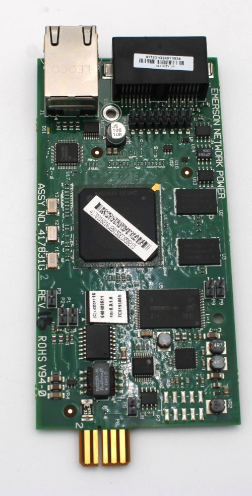 Vertiv/Emerson IS-UNITY-DP Intellislot Network Card UNTESTED