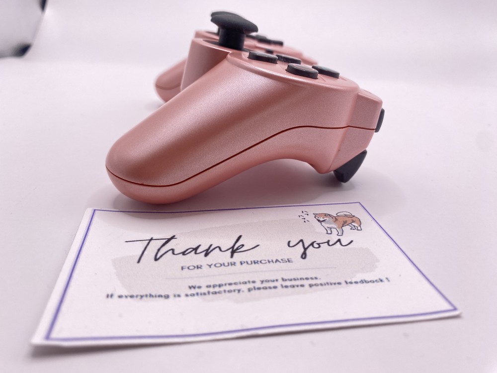 SONY PS3 DUALSHOCK3 Candy Pink Wireless controller Used Game