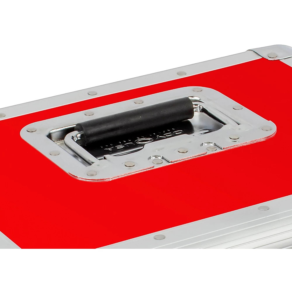 Odyssey KLP2RED Stackable 12" LP Vinyl Record Case, Red