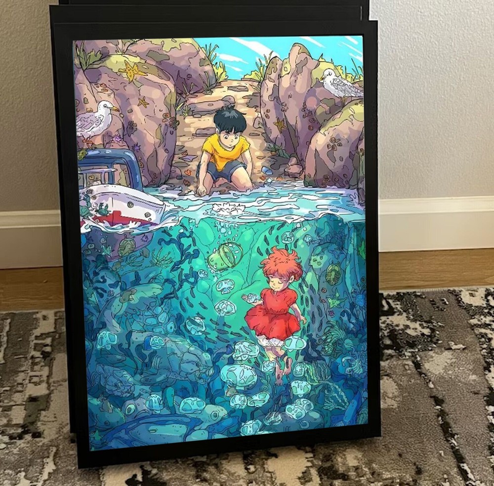 Ponyo (2008) Poster, No Framed