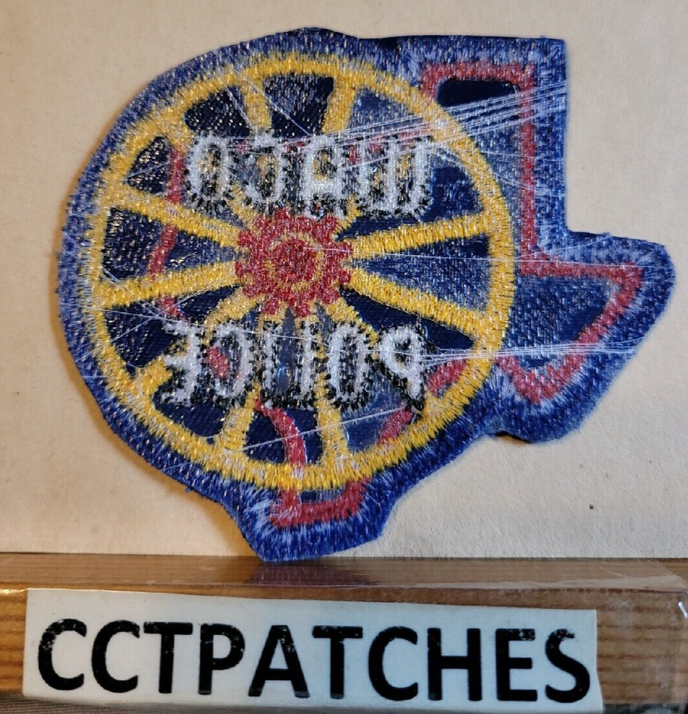 WACO, TEXAS POLICE SHOULDER PATCH TX