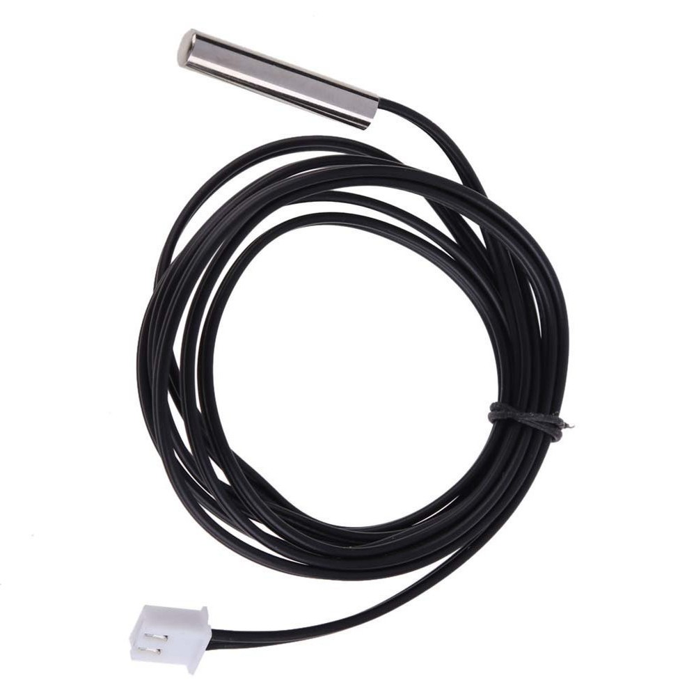 2pcs NTC Thermistor accuracy temperature sensor 10K 1% 3950 Waterproof Probe 1m
