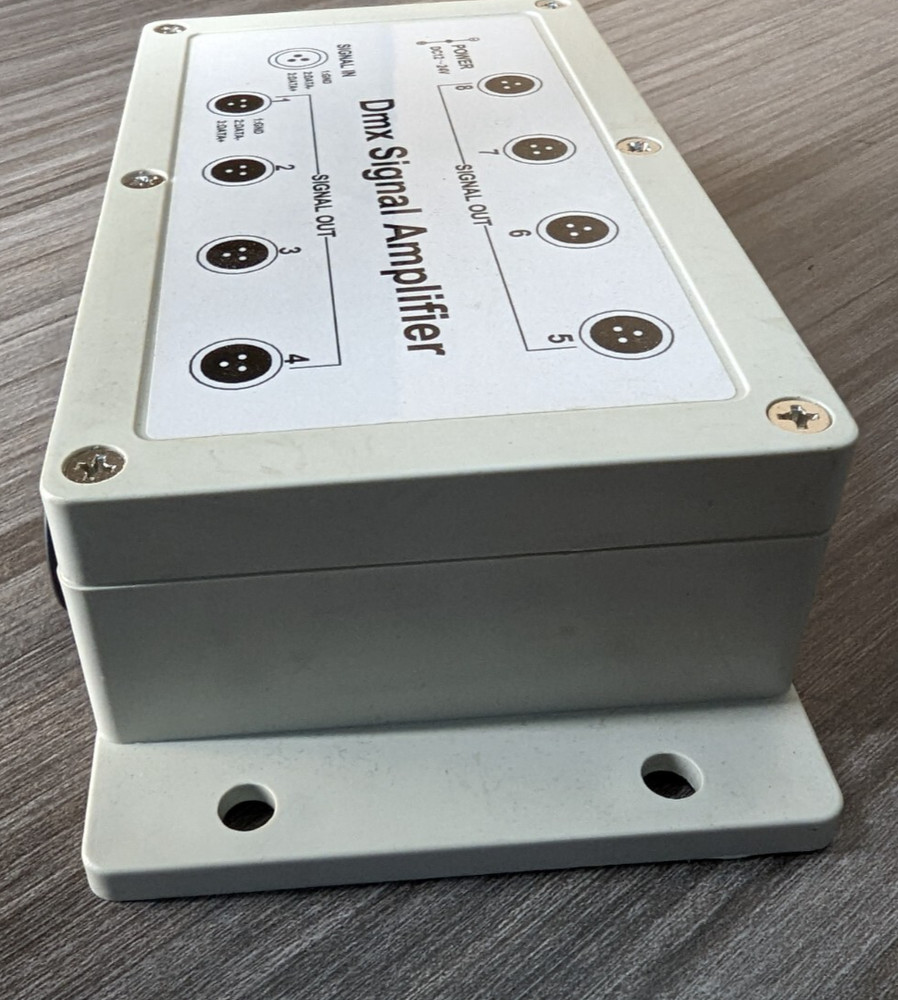 DMX 8 Channel Signal Amplifier