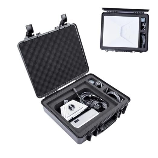 Waterproof Storage Case for Starlink Mini, Protective Hard Case with Foam