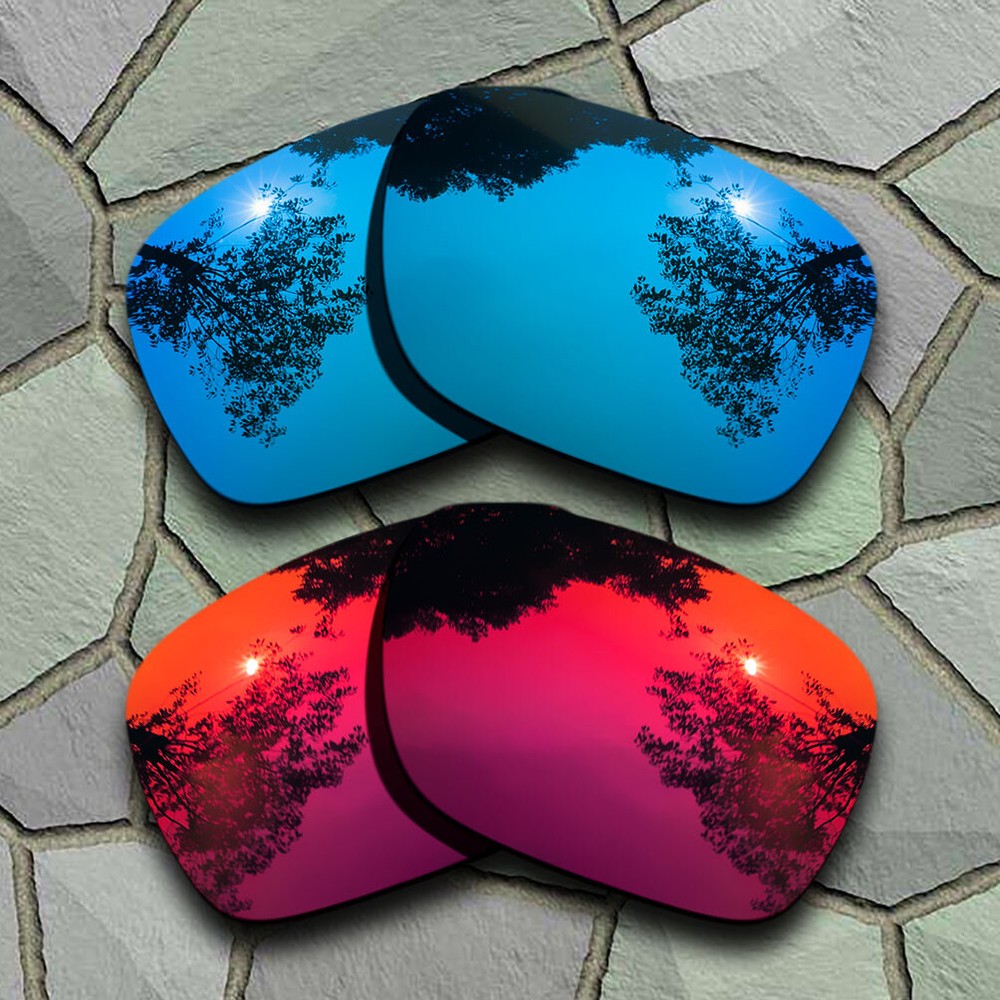 Sky Blue&Violet Red Lenses Replacement For-Tenor Polarized