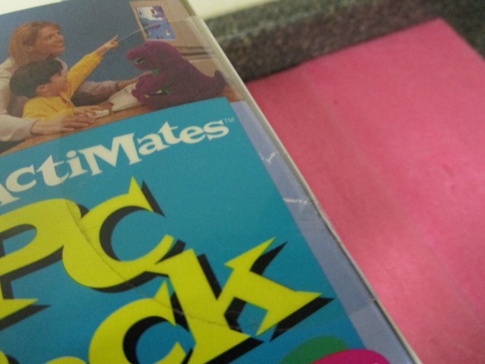 Microsoft ActiMates 1997 Interactive Barney Dinosaur PC Pack CD-ROM New Sealed