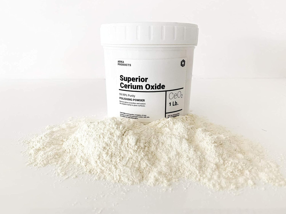 Premium Cerium Oxide- Optical Grade Compound 1Lb for Scuff, Marks and Scratchs i