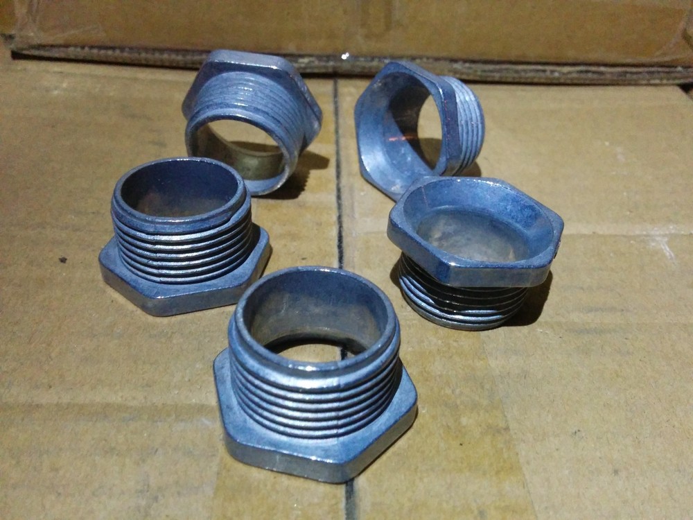 (5 pc) Rigid Conduit Chase Nipple 3/4" Electrical Pipe Fitting