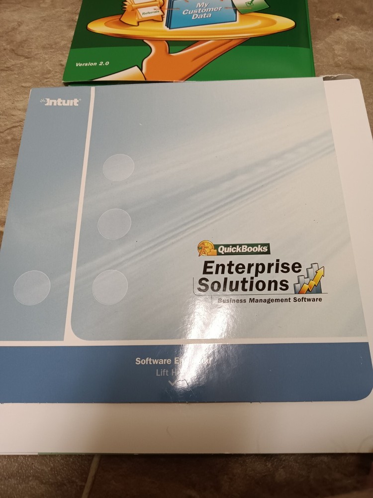 QuickBooks Enterprise Solutions 6.0 And Customer Manager 2.0