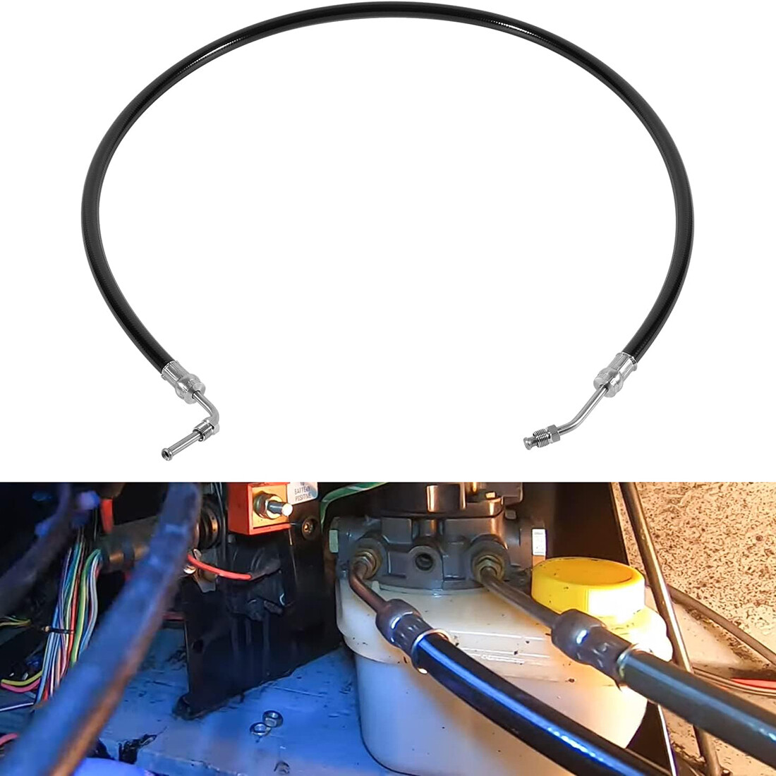 For Marine Mercruiser Power Trim Hose 32-861128 32-95859 for Mercury 18-2436 48"
