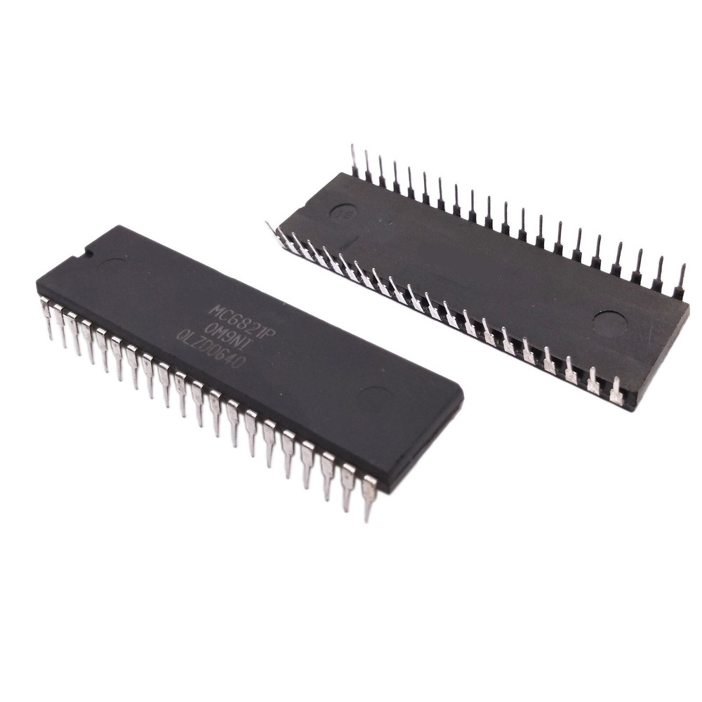 US Stock 5pcs MC6821P MC6821 Peripheral Interface Adapters DIP-40 IC