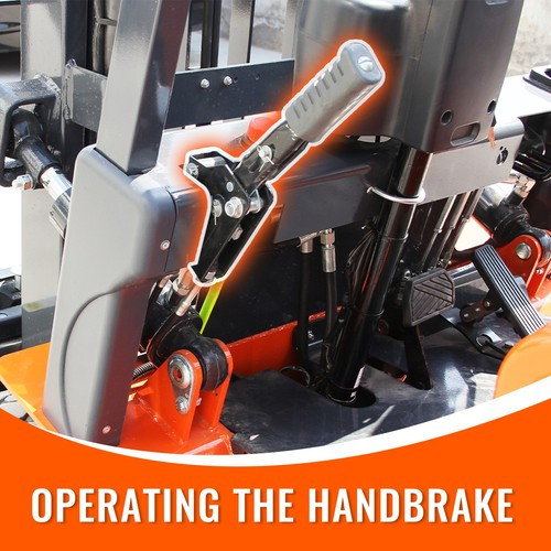 Electric Forklift 2.5Ton 5500lbs W/60V 70Ah Charger Side Shift Solid FREE SHIP