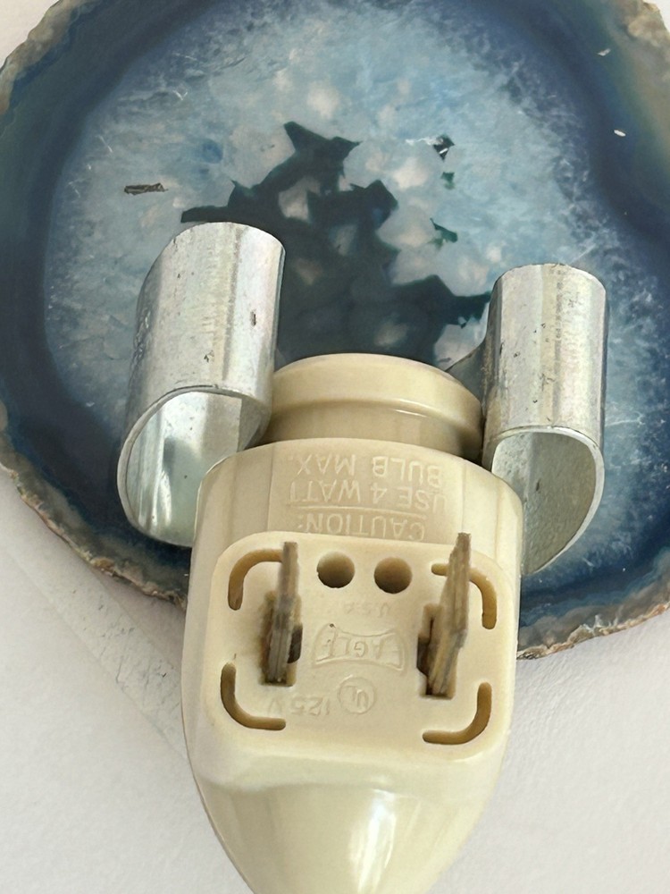Geode Night Light Blue