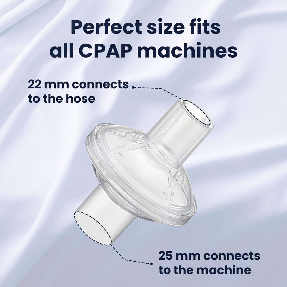 Pap MD Inline CPAP Filters for Machines 6 Pack, Pro Cpap