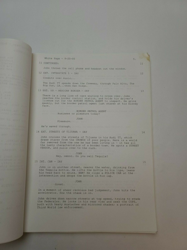 PURPOSE / Ronen Apteker & Alan Lazar 2000 Screenplay, software developer billion