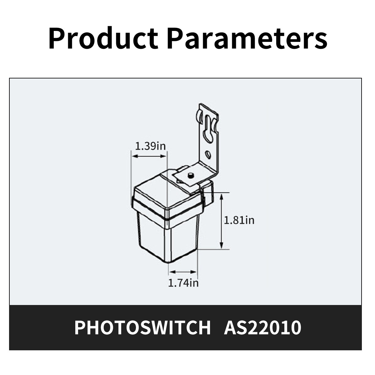 GEYA 2PCS Auto On Off Photocell street Light Switch 10A220V Photo Control Sensor