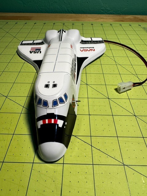 1984 Williams Space Shuttle Pinball Machine "Defender" Full Assembly Plug+Switch