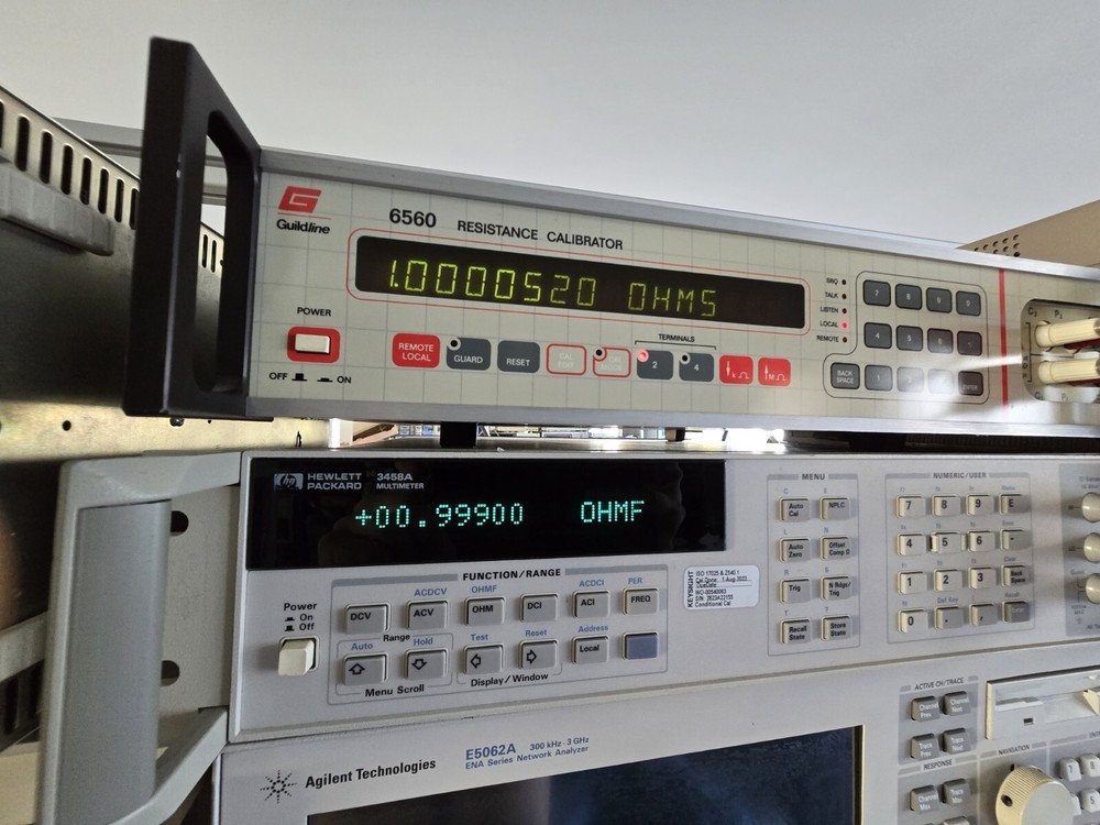 Guildline 6560 Resistance Calibrator Tested