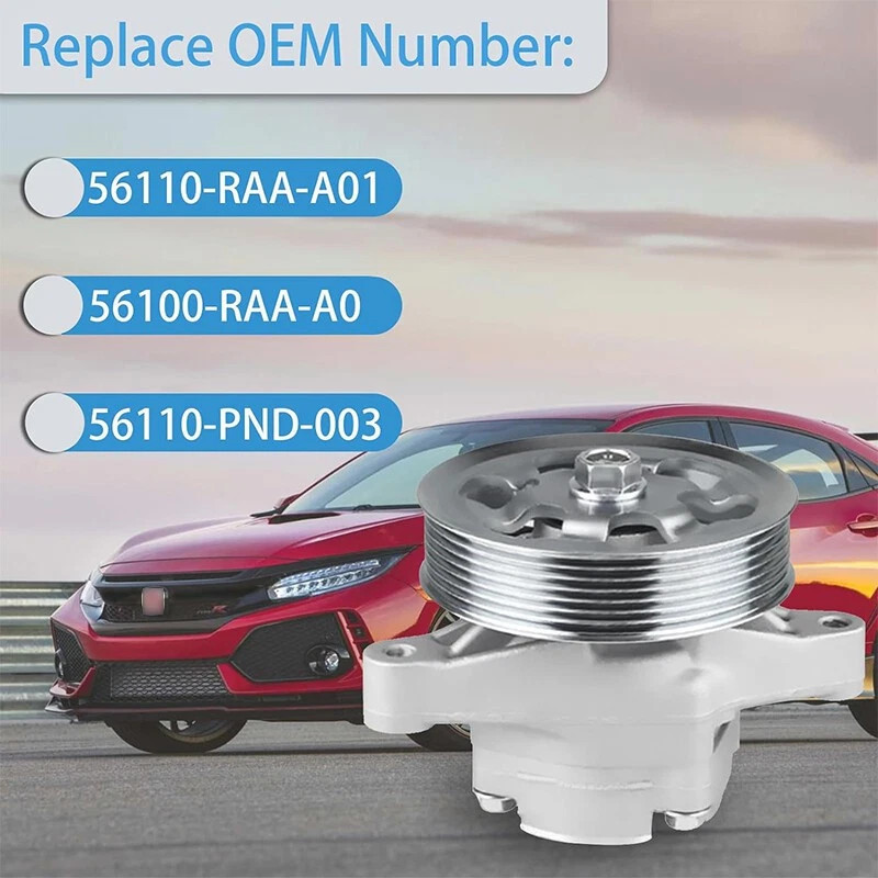 For 2003-2007 Honda Accord EX LX DX 2.4L Power Steering Pump With Pulley 21-5341