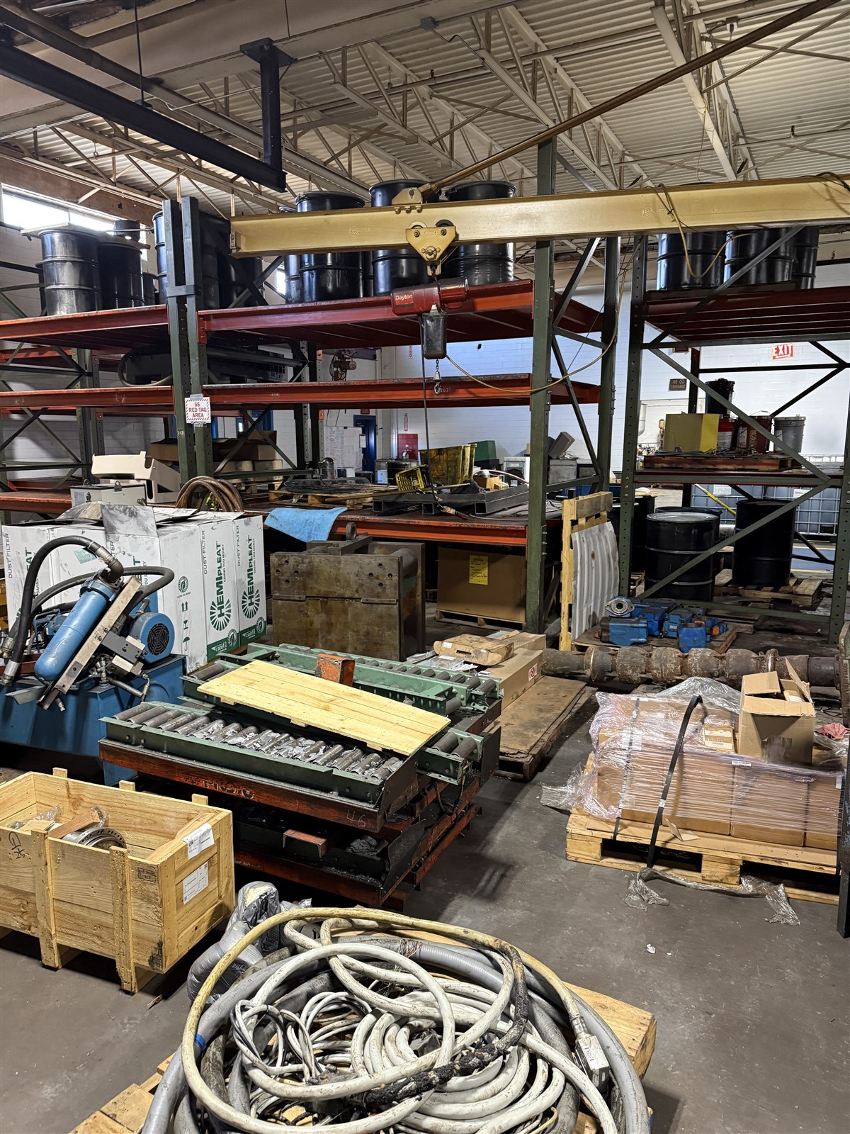 Die Storage Rack 6x10x12 per Section Heavy Duty Construction