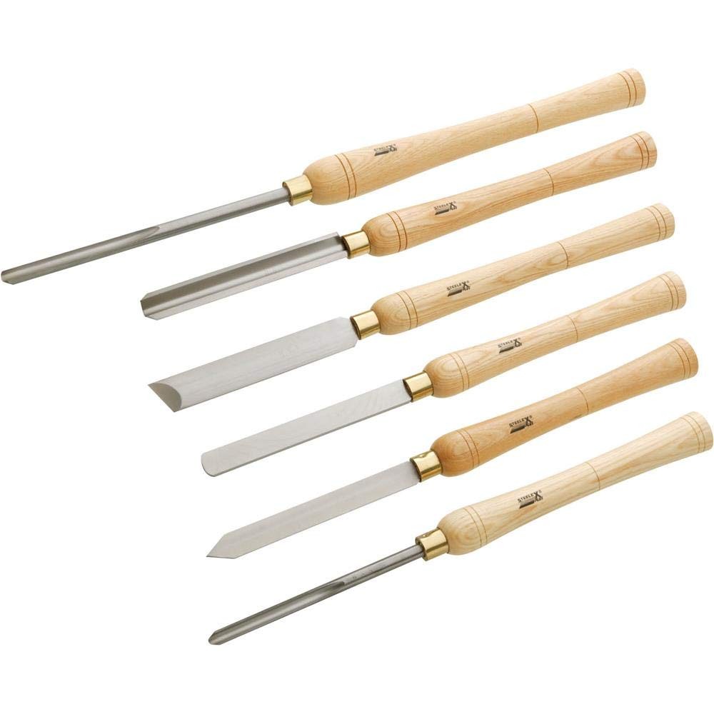 Steelex Plus D2304 Deluxe HSS Lathe Chisel Set 6-Piece