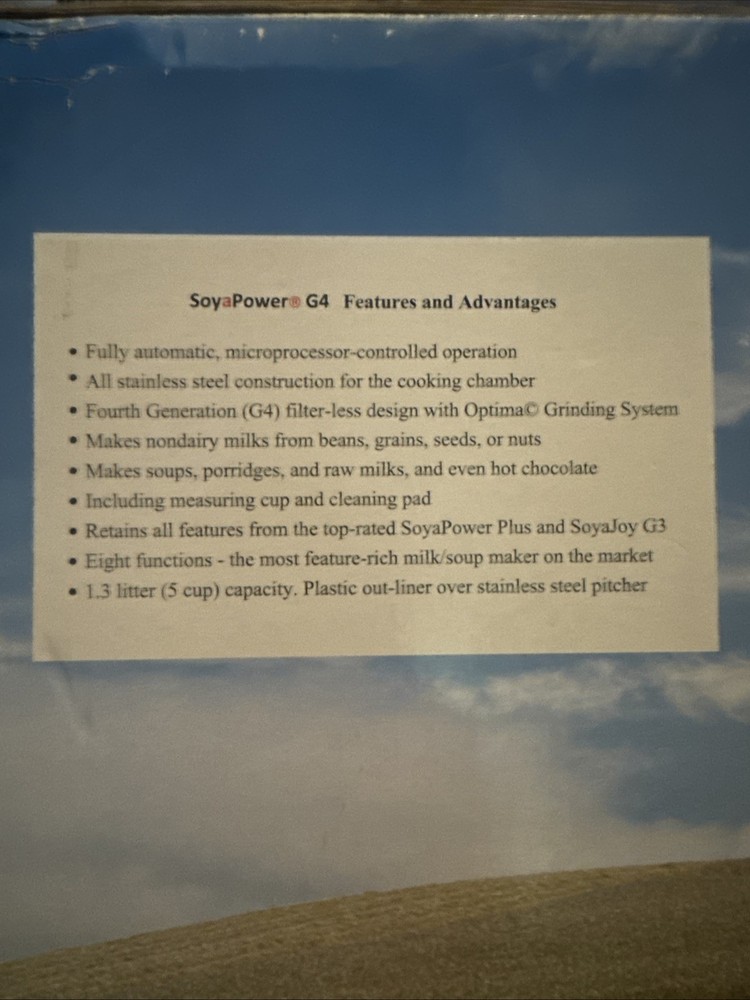 Sanlinx SoyaPower G4 Soy Milk Maker