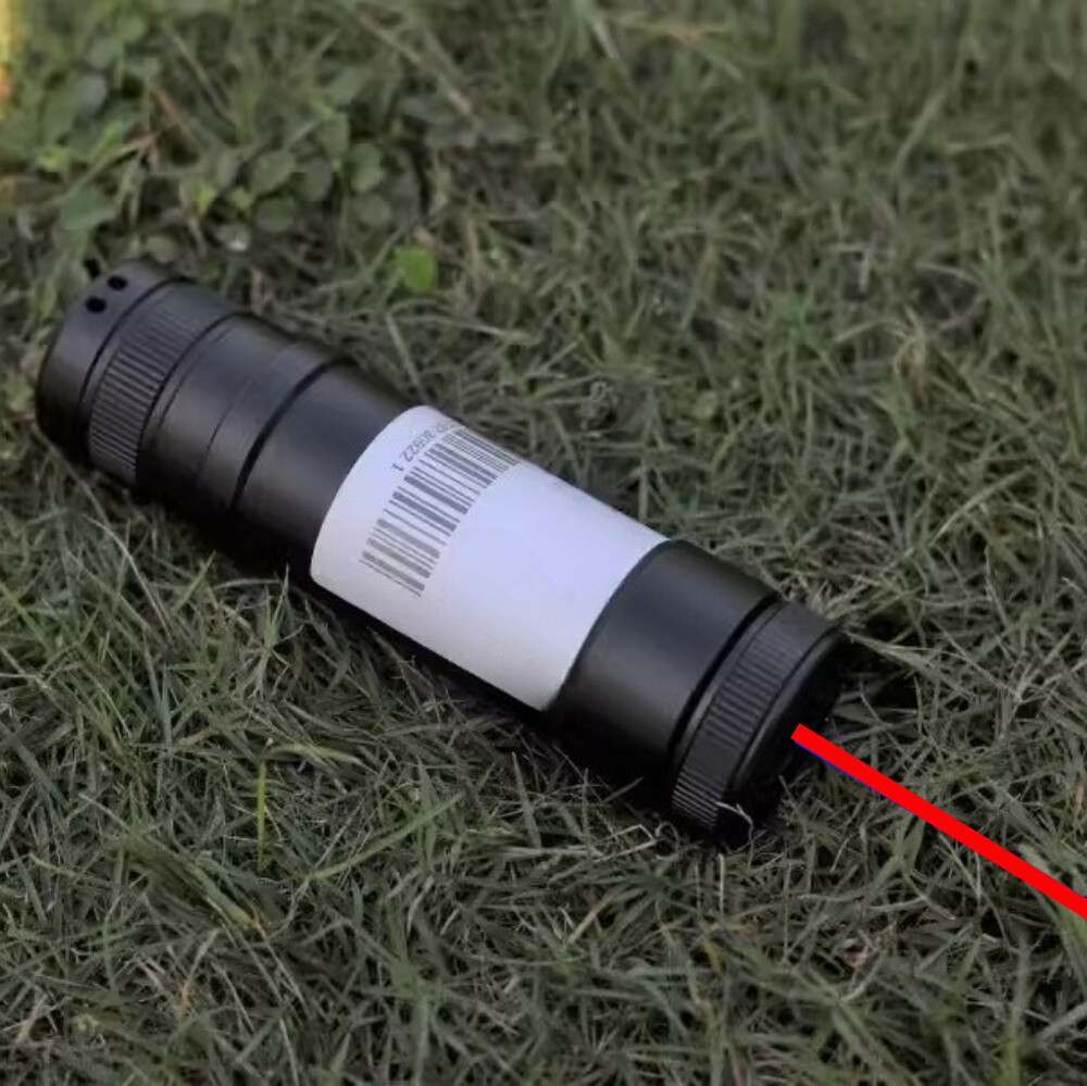 638nm Waterproof Red Diving Laser Pointer Module Underwater Indicator Lights