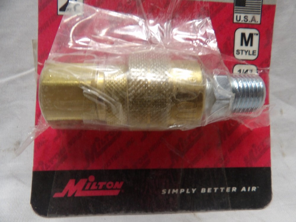 Milton s-711 Coupler Plug Kit 1/4" NPT