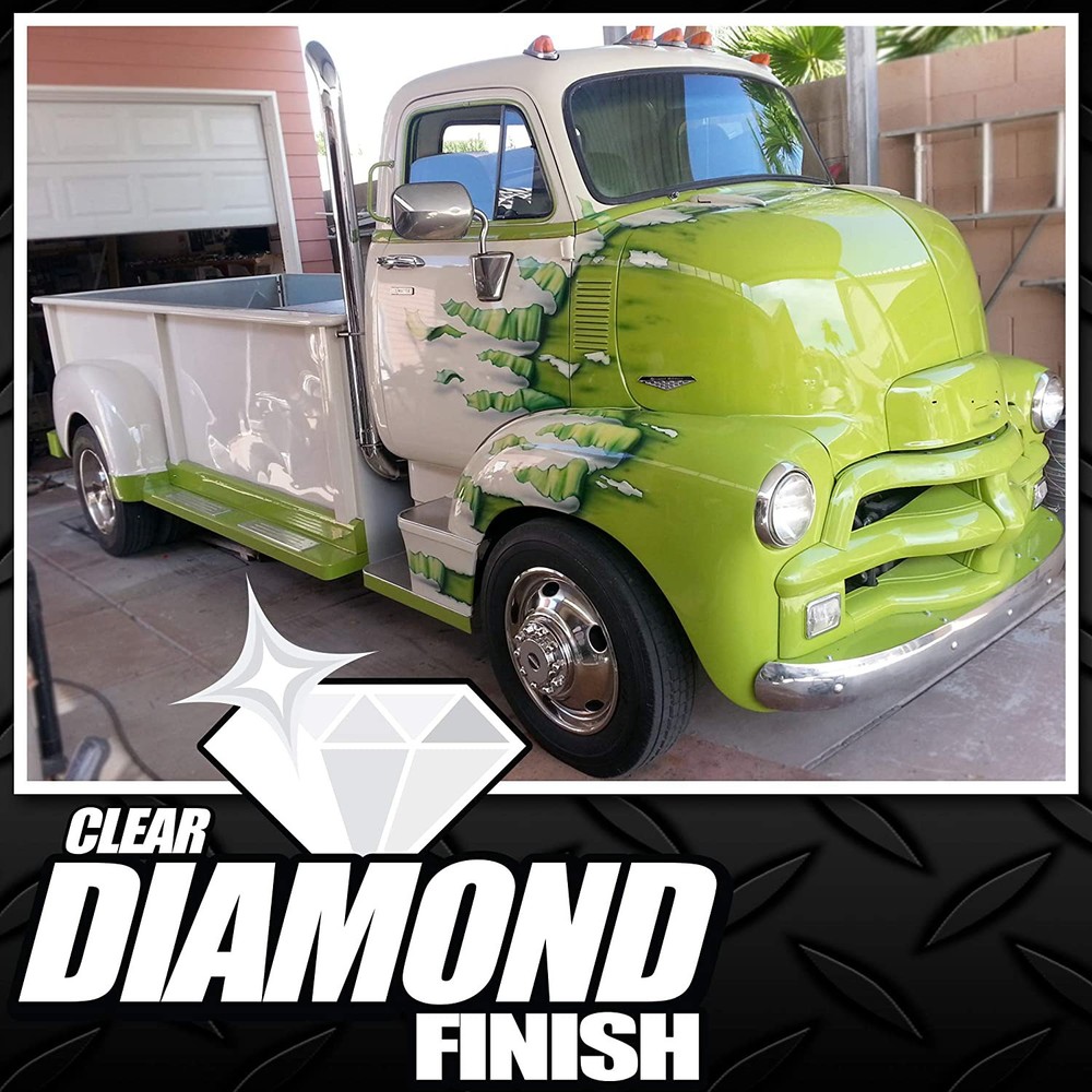 Clear Diamond Finish 1 Pt High Solid Formula Rock Hard & Non-Yellowing Safe
