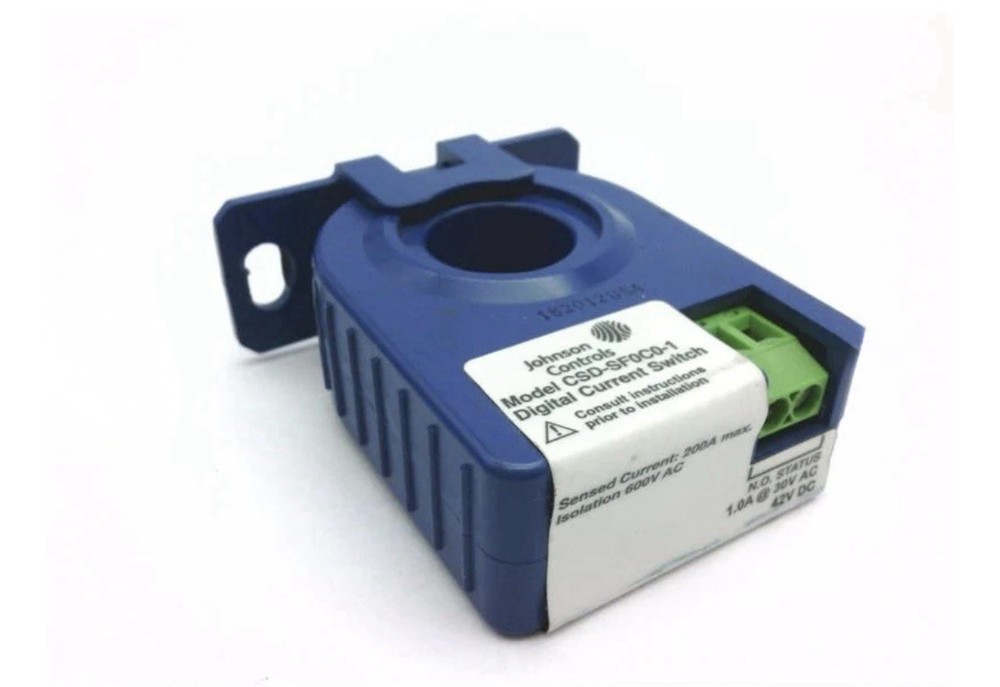 Johnson Control CSD-SF0C0-1 Digital Current Switch Solid Core 600VAC 200A *NEW*